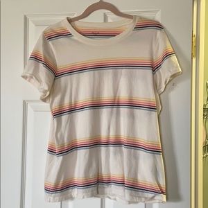 Madewell striped  shirt